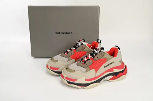 B Triple S Red White Dark Grey 541624 W06E2 1863