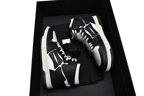 AM Skel Top Hi Black White 211886M236003