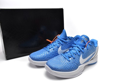  N Zoom Kobe VI TB North Carolina blue 454142-004
