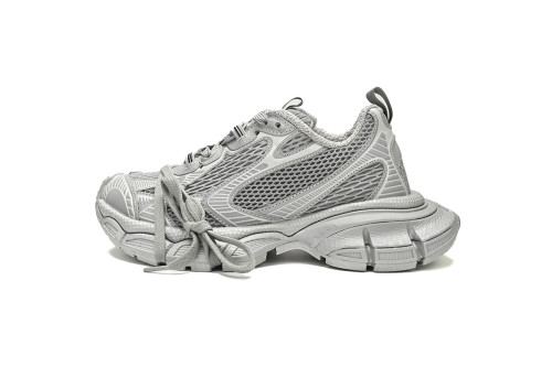 B 3XL Sneaker in Silver Light Gray 734731W3XLR1281