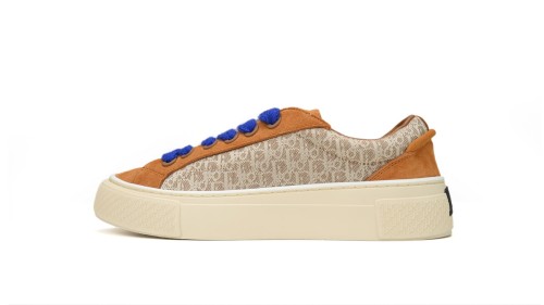 D Sneaker Brown Cream Oblique Jacquard 3SN303ZWN_H781