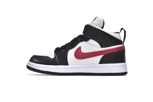 @j1 Kids Shoes Mid Black Gym Red 705303-020