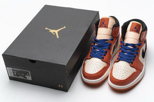 Air @j1 Mid Team Orange Black 852542-800