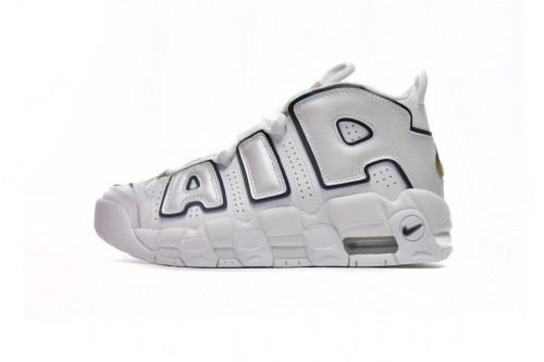 N Air More Uptempo White Midnight Navy 415082-109