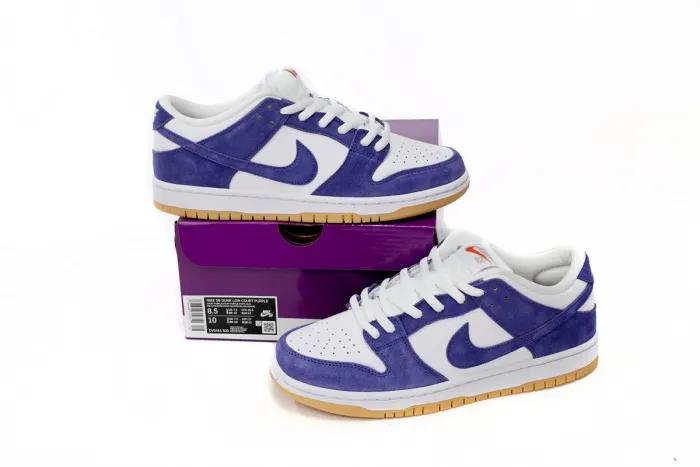  N  SB Dunk Low Pro ISO Orange Label Court Purple DV5464-500