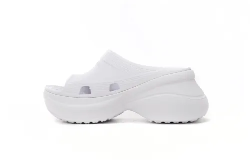 B x Crocs Pool Slide Sandals White 677389W1S8E9000