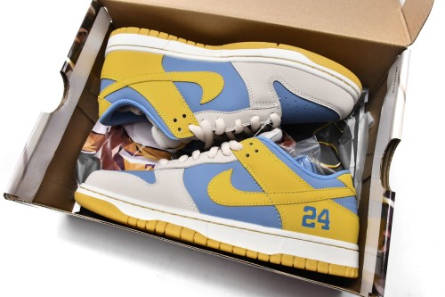 N Dunk Low Kobe Navy Blue White Yellow LF2428-002