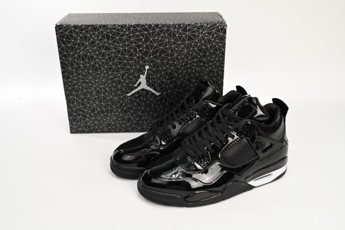 ［plus-size shoes]Air @j4 Retro Powder Patent Leather 719864-010