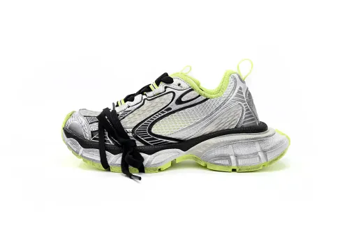 B 3XL Sneaker in Black And White Yellow 734734W3XL69031