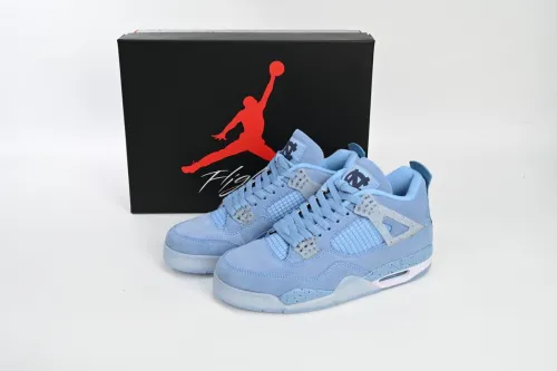 ［plus-size shoes]Air @j4 Retro UNC University Blue MNJDLS-247
