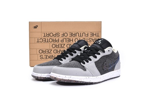 Air @j1 Low Crater Black Grey DM4657-001
