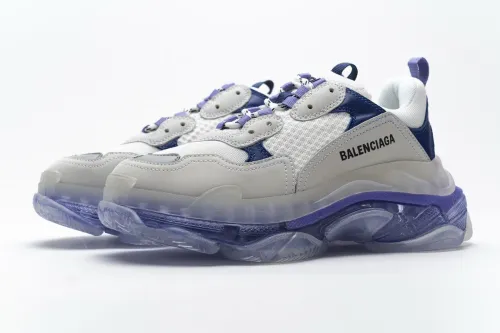 B Triple S White Purple 544351 W09E1 1322