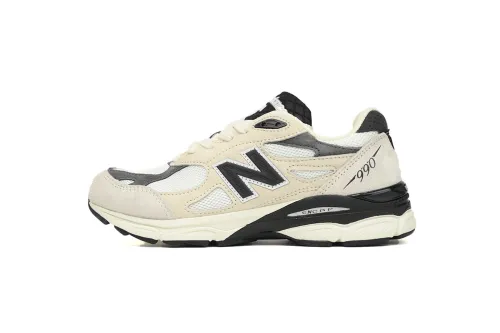 New B@L@nce 990 Milk White Black M990AD3