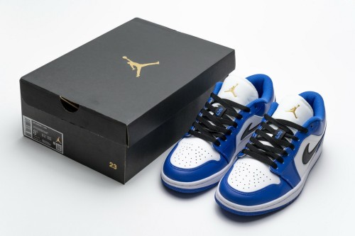 Air @j1 Low Hyper Royal Orange Peel 553558-401