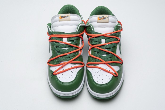  N  Dunk SB Low OW Pine Green CT0856-100
