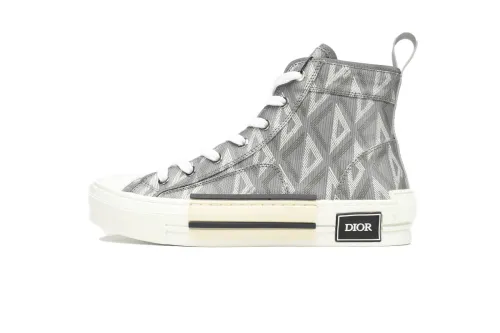 D High Top Gray CD Diamond Canvas 3SH118ZPP_H868