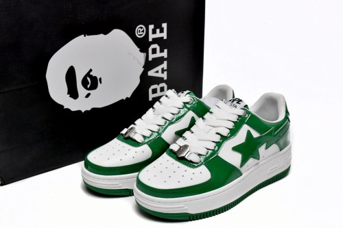 B@P B Sk8 Sta Low White Green 1G70-109-0015