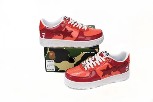 B@P B Sta Low Color Camo Combo Red 001FWH201046_RED