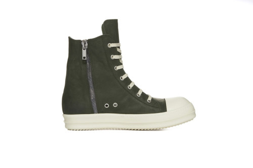 R*ck0wens Leather High Top Green RUO1C4890LWN-5511