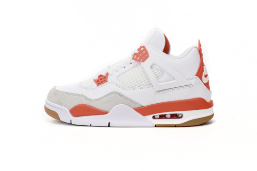 ［plus-size shoes]Air @j4 White Orange DR5415-108