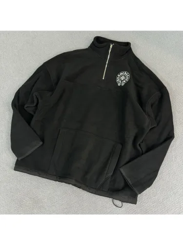 1:1 quality version Rocker Fleece Half-Zip Collar Hoodie