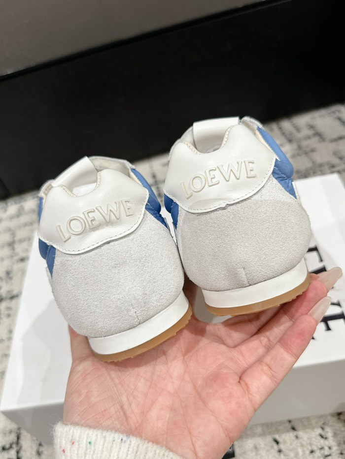 1:1 quality version Colorblocked Ugly Ballet Derby Sneakers 11 colors