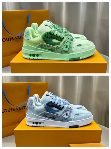 1:1 quality version Tie-Dye Gradient Sneakers 2 colors