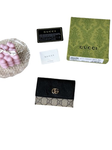 Two Color Mini Folding Coin Purse Card Case