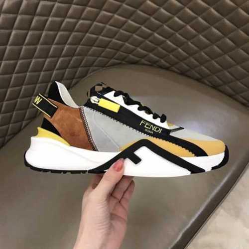 FEND1 CHUNKY LACE-UP TRAINERS   FD22