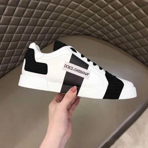 DOLCE    G@BB@N@ LOGO LOW-TOP SNEAKERS   DG93