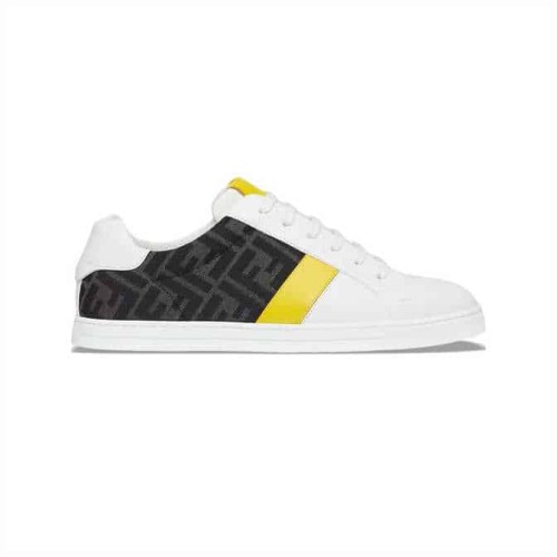 FEND1 FF LOGO PRINT LOW-TOP SNEAKERS   FD17
