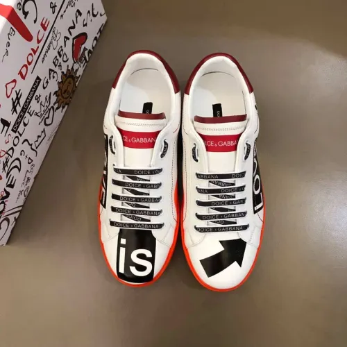 DOLCE    G@BB@N@ PORTOFINO MELT SNEAKERS IN PRINTED NAPPA CALFSKIN   DG16