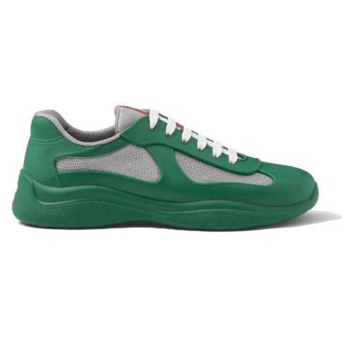 PR@DA@ AMERICA S CUP SOFT RUBBER AND BIKE FABRIC SNEAKERS   PRD007