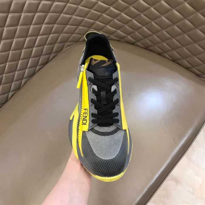 FEND1 CHUNKY LACE-UP TRAINERS   FD21