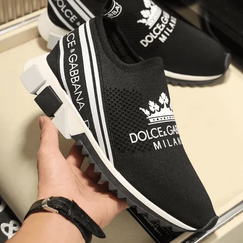 DOLCE    G@BB@N@ PRINTED SORRENTO SNEAKERS   DG44