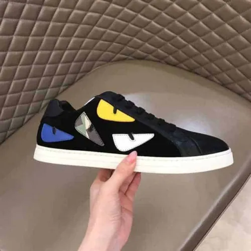 FEND1 MONSTER EYES LOW-TOP TRAINERS SNEAKERS   FD05