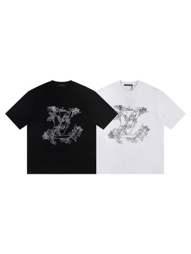 28020257 Embroidered Logo tee 2 colors