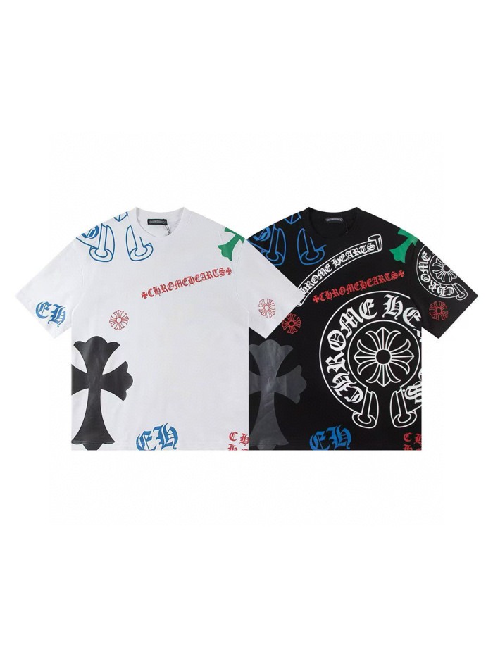 28020140 Multi Logo Printed Tee 2 colors