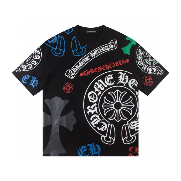 28020140 Multi Logo Printed Tee 2 colors