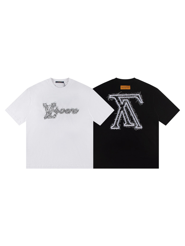 28087046 Embroidered Logo tee 2 colors