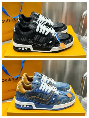 1:1 quality version 28136549 L trainer Patchwork Sneakers 2 colors