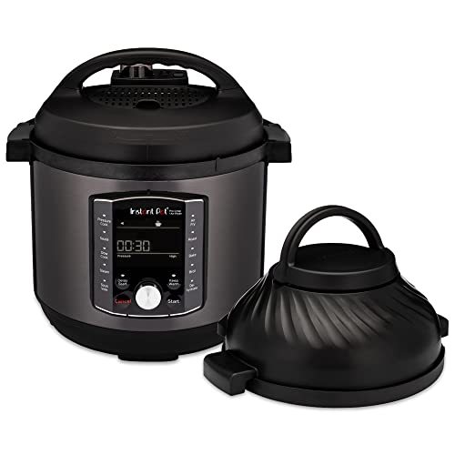 Instant Pot Pro Crisp 11-in-1 Air Fryer and Electric Pressure Cooker Combo with Multicooker Lids that Air Fries, Steams, Slow Cooks, Sautés, Dehydrates and More, Free App With 1900 Recipes, 8 Quart