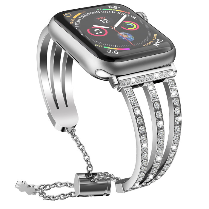 29.00 - 苹果手表apple watch1 2 3 4代表带镶钻金属表带不锈钢镶钻- www.1688tvc.com