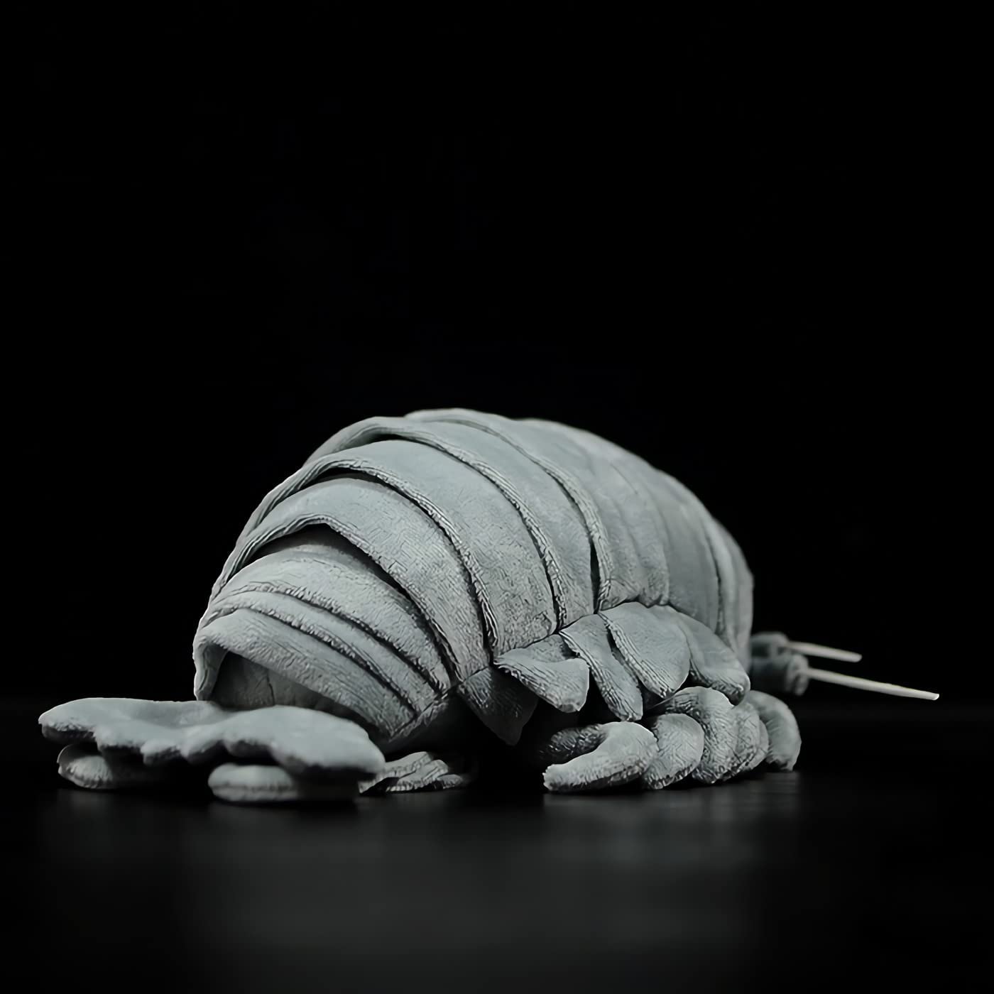 11.8 Realistic Grey Giant Isopod Plush Toy Marine Life Stuffed