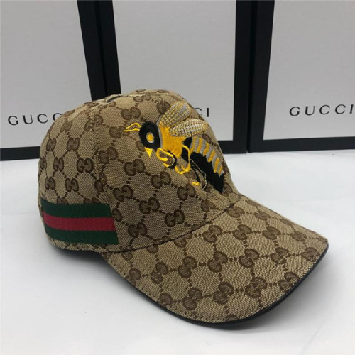 Gucci baseball cap with box full package size for couples 035
