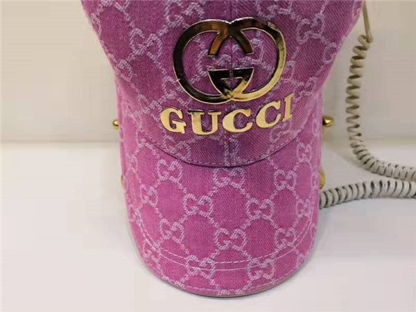 Gucci baseball cap with box full package size for couples 075