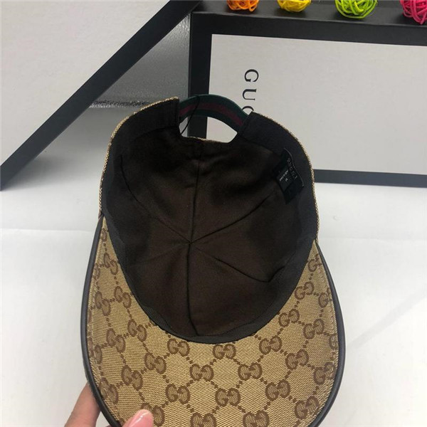 Gucci baseball cap with box full package size for couples 029