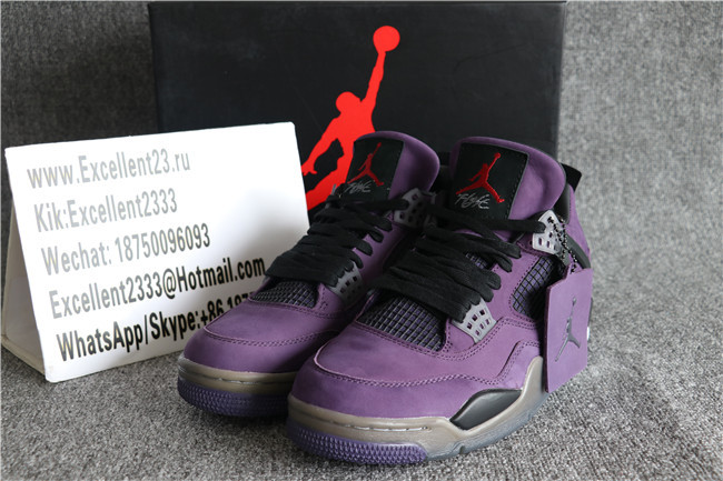 Travis Scott x Nike Air Jordan 4 Retro Purple