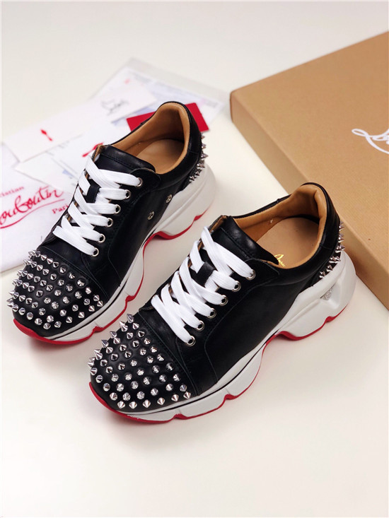 Chirstian Louboutin CL Low Rivet Casual Shoes 049