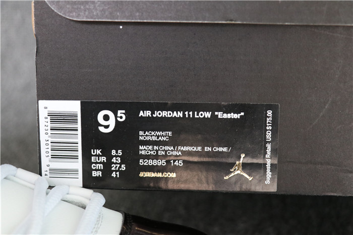 Authentic Nike Air Jordan 11 Low Easter